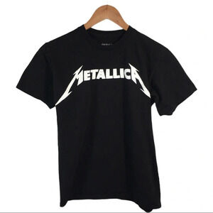 TS448 Metallica 80s Rock Band Concert Shirt S